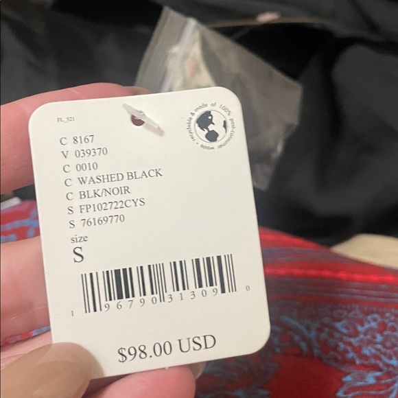 Free people Dreamy Days Solid PJ set (black) - Picture 7 of 7